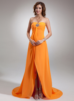 Robe de Bal de Promo Empire Cœur Assymetrique Mousseline Robe de Bal de Promo avec Ondulé Brodé (018002654) Robe de Bal de Promo Empire Cœur Assymetrique Mousseline Robe de Bal de Promo avec Ondulé Brodé (018002654)