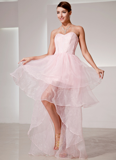 Robe de Bal de Promo Ligne-A/Princesse Cœur Assymetrique Organza Robe de Bal de Promo (018014420) Robe de Bal de Promo Ligne-A/Princesse Cœur Assymetrique Organza Robe de Bal de Promo (018014420)