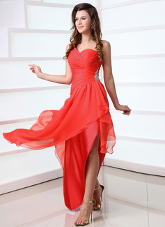 Robe de Bal de Promo Ligne-A/Princesse Une epaule Assymetrique Mousseline Robe de Bal de Promo avec Ondulé Brodé (018017339) Robe de Bal de Promo Ligne-A/Princesse Une epaule Assymetrique Mousseline Robe de Bal de Promo avec Ondulé Brodé (018017339)