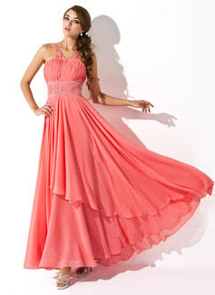 Robe de Bal de Promo Ligne-A/Princesse Col V Longeur au sol Mousseline Robe de Bal de Promo avec Ondulé Brodé Pailleté (018004805) Robe de Bal de Promo Ligne-A/Princesse Col V Longeur au sol Mousseline Robe de Bal de Promo avec Ondulé Brodé Pailleté (018004805)