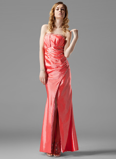 Avondjurken Nauwaansluitend Strapless Vloerlengte Taf Avondjurk met Roes Kraal (017004317) Avondjurken Nauwaansluitend Strapless Vloerlengte Taf Avondjurk met Roes Kraal (017004317)
