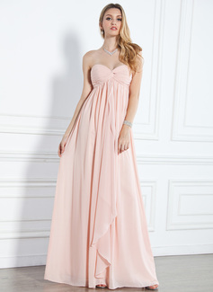 Avondjurken Keizer Sweetheart Vloerlengte Chiffon Avondjurken met Roes (017004359) Avondjurken Keizer Sweetheart Vloerlengte Chiffon Avondjurken met Roes (017004359)