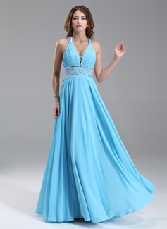 Robe de Bal de Promo Ligne-A/Princesse Col V Longeur au sol Mousseline Robe de Bal de Promo avec Ondulé Brodé Pailleté (018004867) Robe de Bal de Promo Ligne-A/Princesse Col V Longeur au sol Mousseline Robe de Bal de Promo avec Ondulé Brodé Pailleté (018004867)