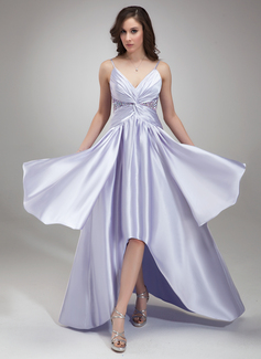 Robe de Bal de Promo Ligne-A/Princesse Col V Assymetrique Charmeuse Robe de Bal de Promo avec Ondulé Brodé (018020957) Robe de Bal de Promo Ligne-A/Princesse Col V Assymetrique Charmeuse Robe de Bal de Promo avec Ondulé Brodé (018020957)