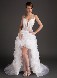 Robe de Bal de Promo Ligne-A/Princesse Col V Assymetrique Organza Robe de Bal de Promo avec Dentelle (018015507) Robe de Bal de Promo Ligne-A/Princesse Col V Assymetrique Organza Robe de Bal de Promo avec Dentelle (018015507)