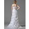 Coupe droite Cœur Traine courte Satin Robe de Mariée avec Ondulé (002001182)