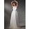 Ligne-A/Princesse Sans bretelles Traine courte Satin Tulle Robe de Mariée avec Ondulé (002011544)