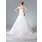 bal Cœur Traîne Chapelle Satin Robe de Mariée avec Broderie Perlé (002000558)