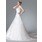 bal Cœur Traîne Chapelle Satin Robe de Mariée avec Broderie Perlé (002000558)