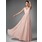 Ligne-A/Princesse Col V Longeur au sol Mousseline Robe de Bal de Promo avec Ondulé (018005068)