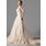 Ligne-A/Princesse Bretelles autour du cou Traîne Chapelle Satin Tulle Robe de Mariée avec Dentelle Perlé (002000154)