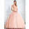bal Col V Longeur au sol Organza satin Robe de Quinceanera avec Ondulé Brodé Pailleté (021002897)