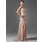 Gaine Cœur Traine longue Mousseline Robe de Bal de Promo avec Ondulé Perles (018005251)