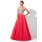 Ligne-A/Princesse Cœur Longeur au sol Tulle Charmeuse Robe de Bal de Promo avec Brodé (018004812)