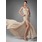 Gaine Cœur Traine longue Mousseline Robe de Bal de Promo avec Ondulé Perles (018005251)