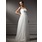 Ligne-A/Princesse Sans bretelles Traine courte Satin Tulle Robe de Mariée avec Ondulé (002011544)