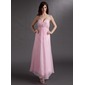 Empire Cœur Longueur cheville Mousseline Robe de Bal de Promo avec Ondulé Brodé (018016266) Empire Cœur Longueur cheville Mousseline Robe de Bal de Promo avec Ondulé Brodé (018016266)