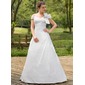 bal Hors épaule Traine courte Taffetas Robe de Mariée avec Ondulé Perlé (002001435) bal Hors épaule Traine courte Taffetas Robe de Mariée avec Ondulé Perlé (002001435)