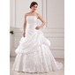 bal Sans bretelles Traine courte Taffetas Tulle Robe de Mariée avec Dentelle (002019536) bal Sans bretelles Traine courte Taffetas Tulle Robe de Mariée avec Dentelle (002019536)