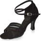 Soie Chaussures à talons Danse latine Chaussures de danse avec Boucle (053021896)